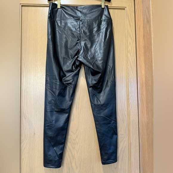 Tagoo Stretchy Faux Leather Leggings High Waistband / large - Picture 7 of 11
